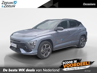 Hyundai Kona 1.6 GDI HEV N Line | Rondom camera | Elektrische stoelverstelling | Stoelventilatie | Elektrische achterklep |