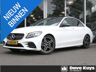 Mercedes-Benz C-klasse 180 Business Solution AMG Panoramadak | Apple Carplay | Sfeerverlichting | Trekhaak
