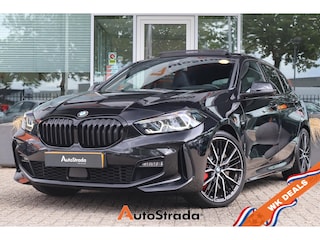 BMW 1-serie (f40) 118i M-Sport 136pk | Leder | Kuipstoelen | LED | Sfeer | Pano | Navigatie | Carplay | Stoelverwarming