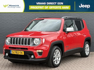 Jeep Renegade 1.5T e-Hybrid Limited | 1e Eigenaar | Trekhaak  1450 KG | Schuif/kanteldak | Parkeer Camera | Apple Carplay | Lane Assist