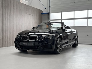 BMW 2-serie Cabrio 218i High Executive M PAKKET - NL AUTO - STOELVERWARMING - NAVI PROF. - PARKEERSENSOREN - AUTOMAAT