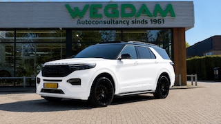 Ford Explorer 3.0 V6 EB PHEV ST-LINE / FULL WHITE EDITION / 20inch / ZWART DAK