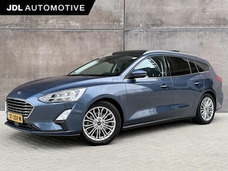 Ford Focus Wagon 1.0 EcoBoost Titanium Business | Trekhaak | Panoramadak | HUD | B&O | Adaptieve cruise | 1ste Eigenaar |