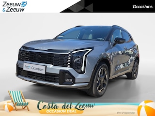 Kia Sportage 1.6 T-GDi Hybrid GT-PlusLine | Schuif/kanteldak | Lederen bekleding | 360 Graden camera | Head up display | Elektrische achterklep | Elektrische stoel verstelling met geheugen | Stoel verwarming + ventilatie voor | Dodehoek camera | Draadloze oplader | Adaptive onderstel | DEMO