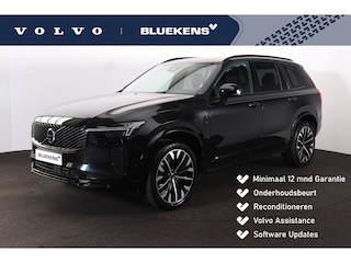 Volvo XC90 T8 Recharge AWD Plus Dark - Luchtvering - Panorama/schuifdak - IntelliSafe Assist & Surround - 360º Camera - Harman/Kardon audio - Adaptieve LED koplampen - Verwarmde voorstoelen, stuur & achterbank - Parkeersensoren voor & achter - Elektr. bedienb. voorstoelen met geheugen - Draadloze tel. lader - Extra getint glas - 21' LMV
