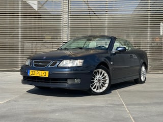 Saab 9-3 CABRIO 2.0T VECTOR LEER/NAVI/LM VELGEN  !! APK 28-6-2027 !!