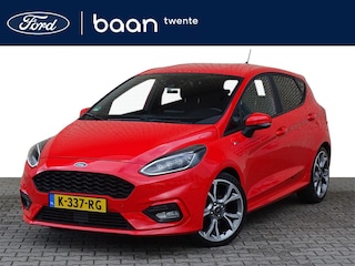 Ford Fiesta 1.0 Turbo 125pk ST-Line X | Adaptieve Cruise | Winterpack | Blis | Full Led Koplampen | 18 Inch | Dealer Onderhouden | Race Red