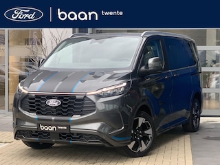 Ford Tourneo Custom PHEV 233PK L1 Sport | Geel kenteken | Incl. BPM & BTW | 8 Persoons | Panoramadak | Inklapbare trekhaak | 1.850kg trekgw.