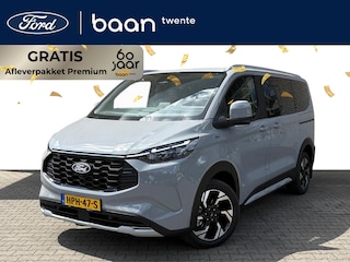 Ford Tourneo Custom 2.5 PHEV 233 PK L1H1 ACTIVE | 8 persoons | Elektr. schuifdeuren | Panorama dak | Trekhaak inklapbaar | Digitale spiegel | Stoelverw. achter