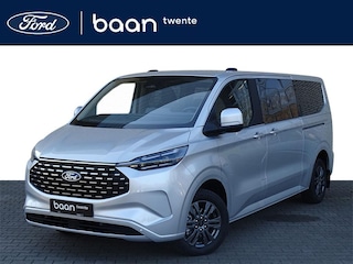 Ford Tourneo Custom 2.5 Plug-IN Hybrid 233 PK L2H1 Titanium | Incl. BTW & BPM | 8 Persoons | Adaptieve Led Koplampen | Trekhaak Wegklapbaar | Blis | Adaptieve Cruise. | Camera | Uit Voorraad Leverbaar