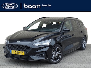 Ford Focus Wagon 1.0 Turbo 125pk Mild Hybride ST Line Business | Elek. achterklep | Full Led Koplampen | Stoelverw. | Blis | Camera | Trekhaak | Agate Black