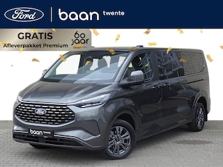 Ford Tourneo Custom 2.5 Plug-IN Hybrid 233 PK L2H1 Titanium | Incl. BTW & BPM | 8 Persoons | Adaptieve Led Koplampen | Trekhaak Wegklapbaar | Blis | Adaptieve Cruise. | Camera | Uit Voorraad Leverbaar