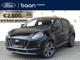 Ford Puma 1.0 Turbo 125pk Mild Hybride Titanium Automaat | Comfortpack | Winterpack | Camera | Agate Black | Uit Voorraad Leverbaar