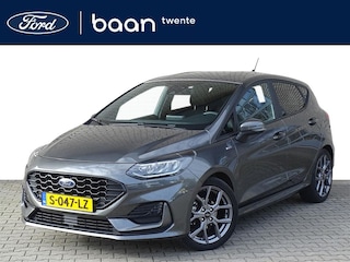 Ford Fiesta 1.0 Turbo 125pk Mild Hybride ST-Line X Automaat | keyless | camera | winterpack | navi | full led koplampen | dealer onderhouden |