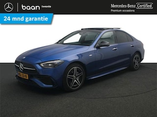 Mercedes-Benz C 300 e Business Solution AMG | Premium Plus | Memory pakket | Nightpakket | Spiegelpakket | Panoramadak | Burmester 3D surround sound