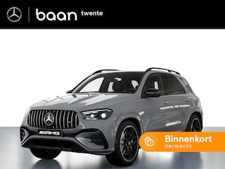 Mercedes-Benz GLE 53 AMG Hybrid 4-Matic+ Night Edition Premium Plus | Rijassistentiepakket | Memorypakket | Spiegelpakket | Parkeerpakket met 360 camera | Stoelventilatie en verwarming voor | Panoramadak | Airmatic | Trekhaak | Burmester Surround Sound