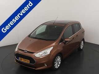 Ford B-MAX 100PK EcoBoost Titanium | Dealeronderhouden | Afn. Trekhaak | Clima | Cruise | Voorruitverwarming | Pano | Keyless | Park. sens V+A | AR Camera