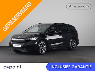 Skoda Enyaq iV 60 Sportline 180pk | Navigatie | Wegklapbare trekhaak | 20 inch Lichtmetalen velgen | Apple Carplay/- Android auto | Verwarmbare voorstoelen | Adaptieve cruise controle