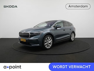 Skoda Enyaq iV 60 First Edition 180 pk | SOH 93,45% | Navigatie | Warmtepomp | Trekhaak (wegklapbaar) | Parkeersensoren | Achteruitrijcamera |