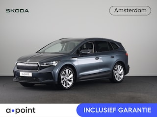 Skoda Enyaq iV 60 First Edition 180 pk | SOH 93,45% | Navigatie | Warmtepomp | Trekhaak (wegklapbaar) | Parkeersensoren | Achteruitrijcamera |