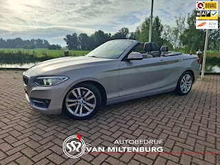 BMW 2-serie Cabrio 220i High Executive Leer Stoelverw. Clima PDC v+a