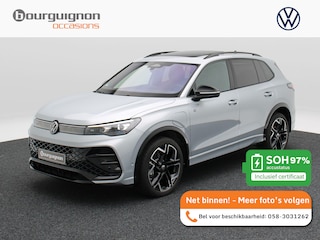 Volkswagen Tiguan 1.5 eHybrid 272 Pk Automaat R-Line Edition | Black Style | Trekhaak | Panorama dak | Stoelverwarming | 360 Camera | Adaptive Cruise | CarPlay | 20 Inch | 7.935 Km !!