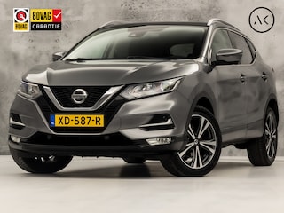 Nissan Qashqai 1.2 N-Connecta (PANORAMADAK, NAVIGATIE, 360 CAMERA, TREKHAAK, SPORTSTOELEN, GETINT GLAS, CRUISE, NIEUWSTAAT)