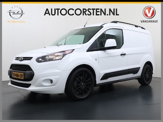 Ford Transit Connect 1.5TDCI L1 Marge Geen BTW 3-Persoons Trekhaak Airco Bluetooth Pdc Lmv Trend Schuifdeur Tussenwand 1e Particuliere Eigenaar 1.200KG Trekgewicht Origineel Nederlandse Auto