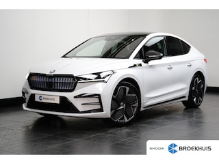 Skoda Enyaq Coupé 80 IV RS 300PK | PANORAMA DAK | STUUR+STOELVERW. | 360 CAM. | MEMORY | APP. CONNECT | ADAPT. CRUISE | 19 INCH | ELEKT. SPIEGELS + KOFFERBAK KLEP | CLIMATE CONTROL