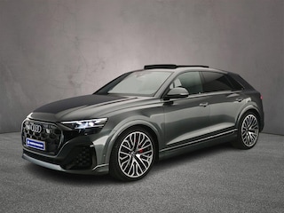 Audi Q8 55 TFSI e quattro Pro Line S | Trekhaak | Luchtvering | Panorama Dak | Adaptieve Cruise | Camera | Matrix Led | B&O 3d | Stoelen-pakket | Memory-pakket | Spiegel-pakket | Tour pakket | Trekhaak-pakket | Assistentie Pakket Plus | Memory-pakket | Assistentie pakket Parking |