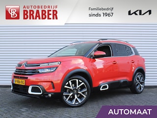 Citroën C5 Aircross 1.6 PureTech Shine | 180PK | Panoramadak | 360° Camera | Dodehoek detectie | Stoelverwarming | Elek. stoelverstelling + achterklep | 19" LM |