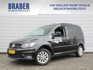 Volkswagen Caddy 1.6 TDI Highline | Voorruitverwarming | Airco | Navi | PDC | 15" LM | Lichtsensor | Cruise | Betonplex | Zijwandbekleding |