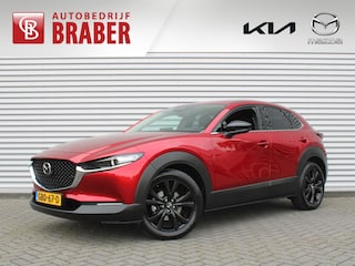 Mazda CX-30 2.0 e-SkyActiv-G M Hybrid Homura | Trekhaak | Camera | Stoelverwarming | HUD | 18" LM | Dodehoek detectie | Elek. achterklep | Cruise adapt. | LED |