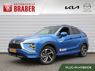 Mitsubishi Eclipse Cross 2.4 PHEV Instyle | BTW Auto | Stuur-/stoelverwarming | Leder | HUD | LED | Schuifdak | Dodehoek detectie | Clima | Cruise adapt. | 18" LM |