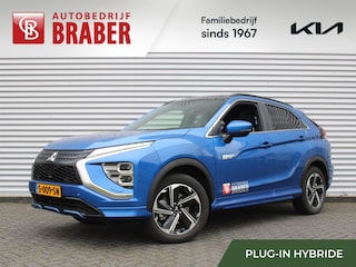 Mitsubishi Eclipse Cross 2.4 PHEV Instyle | BTW Auto | Stuur-/stoelverwarming | Leder | HUD | LED | Schuifdak | Dodehoek detectie | Clima | Cruise adapt. | 18" LM |