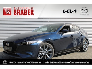 Mazda 3 2.0 e-SkyActiv-G 122PK 6MT Exclusive-line | Leder | Bose Audio | 360° Camera | Elek. stoelverstelling | Keyless | Heads up Display |