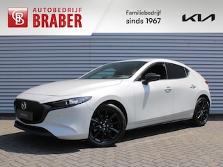 Mazda 3 2.0 e-SkyActiv-G M Hybrid 150 Homura | Stoelverwarming | Camera | Dodehoek detectie | HUD | 18" LM | LED | Cruise adapt. |