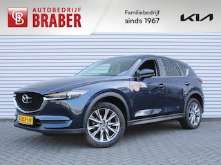 Mazda CX-5 2.0 SkyActiv-G 165 Comfort | Trekhaak | Stoel-/stuurverwarming | Dodehoek detectie | Carplay | Clima | 19" LM | Parkeersensor v+a | LED |