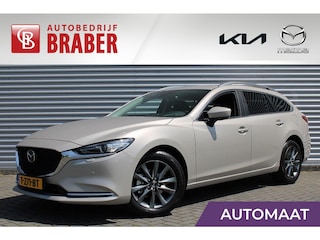 Mazda 6 Sportbreak 2.0 SkyActiv-G 6AT 165PK Centre-Line | BTW Auto | Navi | 17" LM | 360° Camera | Cruise | Head-up display | Automaat |