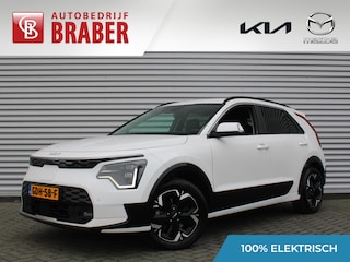 Kia Niro Edition Advanced 64.8 kWh | Stuur-/stoelverwarming | Elektr. stoelverstelling | Camera | Cruise adapt. | 17"LM | Clima | 17% bijtelling |