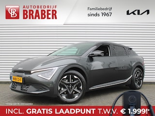 Kia EV6 Light Edition 63 kWh | Stuur-/stoelverwarming | Camera | 19" LM | LED | Adap. Cruise | Clima | Draadloze telefoonlader | 17% bijtelling |