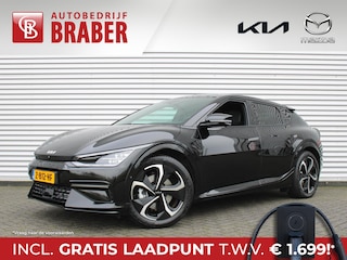 Kia EV6 GT-Line 77.4 kWh | 20" LM | Airco | Navi | Leer | Camera | Cruise | BTW auto | 17% bijtelling |