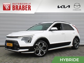 Kia Niro 1.6 GDi ExecutiveLine | Stuur-/stoelverwarming + ventilatie | Leer | Schuifdak | 18" LM | Camera | Cruise adapt. | HUD | Zeer mooie auto |