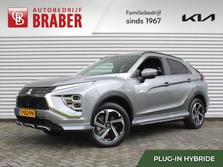 Mitsubishi Eclipse Cross 2.4 PHEV Executive | Trekhaak | 18" LM | 360 Camera | Navi | Cruise adapt. | Elek. stoelverstelling | Leer/Alcantara | Stuur-/stoelverwarming | LED |