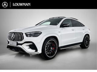 Mercedes-Benz GLE Coupé AMG 53 Hybrid 4MATIC+ Night Edition Premium Plus | Winterpakket | Remklauwen in rood | Sierelementen AMG carbon | Stoelverwarming | 22 inch kruisspaaks AMG-velgen | Trekhaak | Panoramaschuifdak | 360° camera |