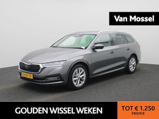 Skoda Octavia Combi 1.5 e-TSI Business Edition Plus | Automaat | Navigatie | DAB | Elec. Achterklep | Stoelverwarming | Virtual Cockpit | Climate Control | Android Auto / Apple Carplay | Lichtmetalen Velgen |