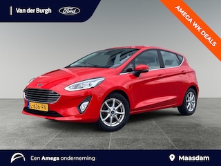 Ford Fiesta Titanium 1.0 EcoBoost Hybrid 125pk Lichtmetalen velgen - SYNC 2.5 - Apple CarPlay-Android auto - parkeersensoren