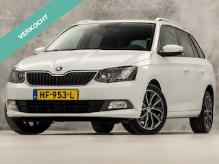 Skoda Fabia Combi 1.2 TSI Sport (APPLE CARPLAY, NAVIGATIE, CLIMATE, STOELVERWARMING, SPORTSTOELEN, PARKEERSENSOREN, CRUISE, GETINT GLAS, NIEUWSTAAT)