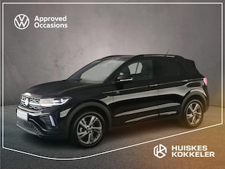 Volkswagen T-Cross R-Line 1.5 TSI 150pk DSG Automaat Trekhaak, Black style, Adaptive cruise control, LED matrix koplampen, Navigatie, Stoelverwarming
