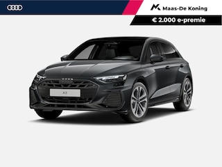 Audi A3 Sportback 40 TFSI e S edition 204 PK · Glazen panoramadak · SONOS premium 3D · Lichtpakket pro ambient light